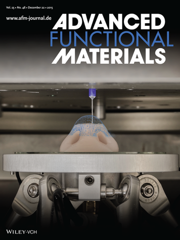 Cover of Advanced Functional Material
